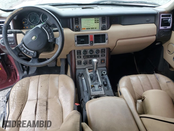 2006 Land Rover Range Rover HSE with VIN SALME15416A201308, listed as a Copart auction lot 52920805 with 211,090 mi miles and Salvage Title. Bid and sale history available at carsss.com. Image 8.