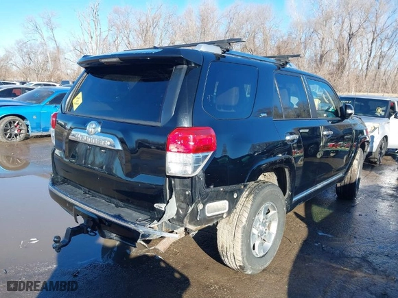 2011 Toyota 4Runner Trail with VIN JTEBU5JR0B5066010, listed as a IAAI auction lot 41640144 with 300,349 mi miles. Bid and sale history available at carsss.com. Image 4.