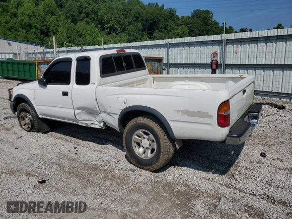 1999 Toyota Tacoma PreRunner with VIN 4TASN92NXXZ551335, listed as a Copart auction lot 62199645 with 198,754 mi miles and Salvage title. Bid and sale history available at DreamBid. Image 2.