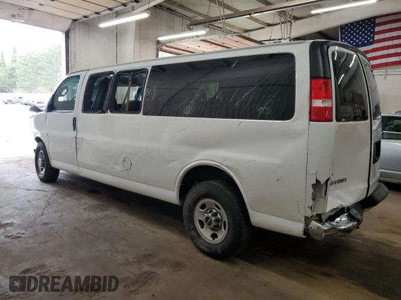 2020 GMC Savana z VIN 1GJZ7PFG2L1162669, wystawiony jako Copart lot #53138554 z przebiegiem 203 517 mil mil oraz Szkoda całkowita • Salvage title. Historia ofert i sprzedaży dostępna na DreamBid. Obrazek 2.