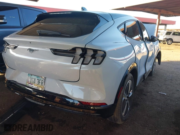 2023 Ford Mustang Mach-E Premium with VIN 3FMTK3R47PMA78602, listed as a IAAI auction lot 41170200 with Not Provided miles and . Bid and sale history available at DreamBid. Image 4.