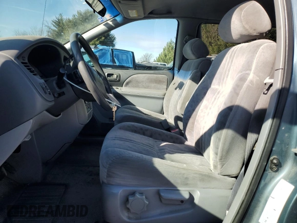 2002 Toyota Sienna LE with VIN 4T3ZF13C82U482524, listed as a Copart auction lot 82845954 with 233,908 mi miles and Salvage Title. Bid and sale history available at carsss.com. Image 7.