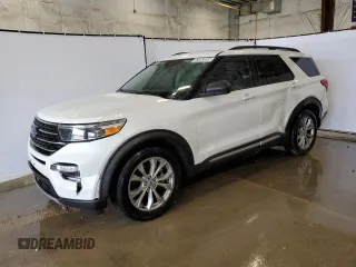 2021 Ford Explorer XLT z VIN 1FMSK8DH8MGB32529, wystawiony jako Copart lot #53563895 z przebiegiem 97 396 mil mil oraz Tytuł czysty. Historia ofert i sprzedaży dostępna na DreamBid. Obrazek 1.