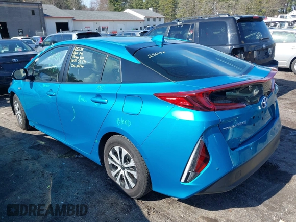 2021 Toyota Prius LE with VIN JTDKAMFP1M3166050, listed as a IAAI auction lot 41831145 with 54,350 mi miles and . Bid and sale history available at DreamBid. Image 15.