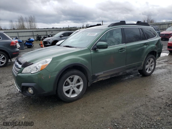 2013 Subaru Outback 2.5i Prem with VIN 4S4BRBBC4D1242089, listed as a Copart auction lot 50898995 with 118,327 mi miles and Salvage Title. Bid and sale history available at carsss.com. Image 1.