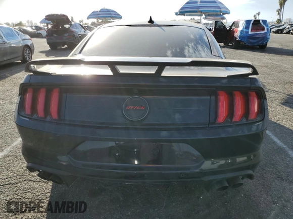 2022 Ford Mustang GT with VIN 1FA6P8CF2N5130818, listed as a Copart auction lot 46319515 with 1,616 mi miles and Salvage title. Bid and sale history available at DreamBid. Image 6.