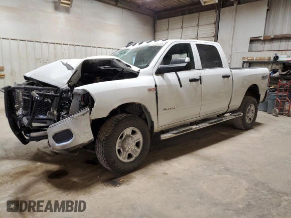 2022 Ram 2500 Tradesman with VIN 3C6UR5CJ6NG373076, listed as a Copart auction lot 53348745 with 46,317 mi miles and Salvage Title. Bid and sale history available at carsss.com. Image 1.