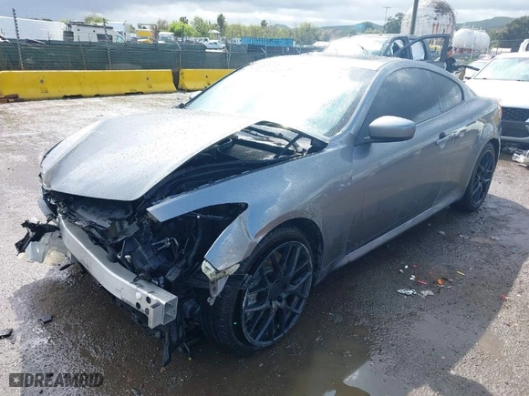 2012 Infiniti G37 Coupe IPL with VIN JN1CV6EK1CM421110, listed as a IAAI auction lot 41934706 with 166,190 mi miles. Bid and sale history available at carsss.com. Image 2.