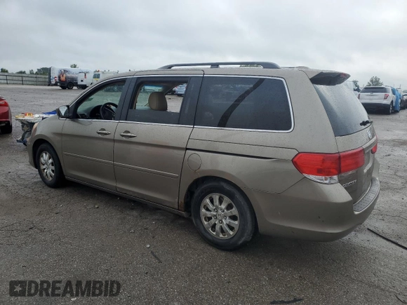 2010 Honda Odyssey EX-L with VIN 5FNRL3H6XAB093864, listed as a Copart auction lot 67587954 with 0 mi miles and Salvage Title. Bid and sale history available at carsss.com. Image 2.