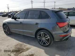 2017 Audi SQ5 Premium Plus with VIN WA1CCAFP2HA093800, listed as a Copart auction lot 81260114 with 105,889 mi miles and Clean Title. Bid and sale history available at DreamBid. Image 2.