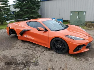 2021 Chevrolet Corvette 2LT with VIN 1G1YB2D44M5113070, listed as a Copart auction lot 63817055 with 11,246 mi miles and Clean title. Bid and sale history available at DreamBid. Image 4.