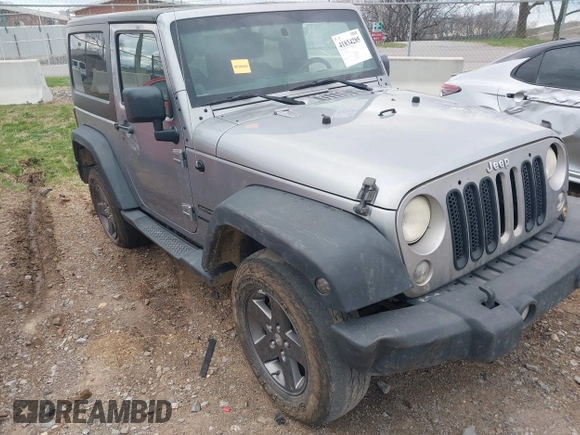 2014 Jeep Wrangler Sport с VIN 1C4AJWAG2EL209228, выставлен на аукционе IAAI как лот 41834285 с пробегом 194 331 миль миль и . История ставок и продаж доступна на DreamBid. Изображение 1.