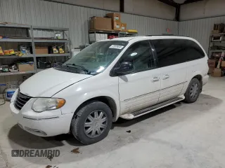 2007 Chrysler Town & Country LWB Limited with VIN 2A8GP64L47R306094, listed as a Copart auction lot 47828695 with 185,439 mi miles and Salvage Title. Bid and sale history available at carsss.com. Image 1.