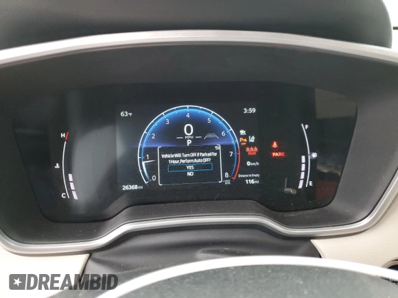 2023 Toyota Corolla Cross XLE с VIN 7MUDAAAGXPV069730, выставлен на аукционе Copart как лот 55795035 с пробегом 26 368 миль миль и Списание • Salvage title. История ставок и продаж доступна на DreamBid. Изображение 9.