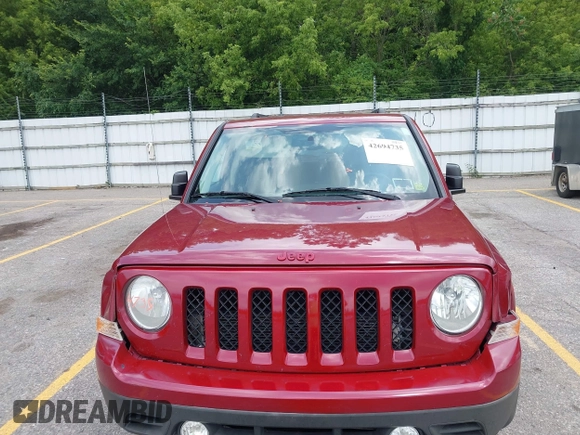 2016 Jeep Patriot High Altitude with VIN 1C4NJRFB6GD673703, listed as a IAAI auction lot 42694735 with 84,067 mi miles and . Bid and sale history available at DreamBid. Image 12.