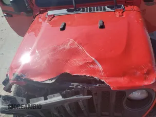 2020 Jeep Wrangler Unlimited Sport с VIN 1C4HJXDG6LW278287, выставлен на аукционе Copart как лот 54019895 с пробегом 60 156 миль миль и Списание • Salvage title. История ставок и продаж доступна на DreamBid. Изображение 11.