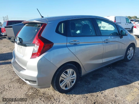 2019 Honda Fit LX with VIN 3HGGK5H45KM727956, listed as a IAAI auction lot 41673257 with 30,441 mi miles. Bid and sale history available at carsss.com. Image 4.
