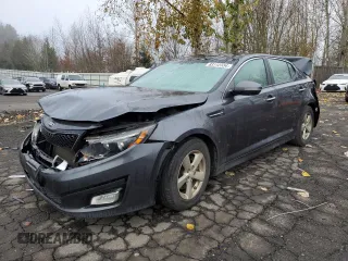 2015 Kia Optima LX with VIN KNAGM4A74F5622891, listed as a Copart auction lot 83112334 with Not Provided miles and Salvage Title. Bid and sale history available at carsss.com. Image 1.