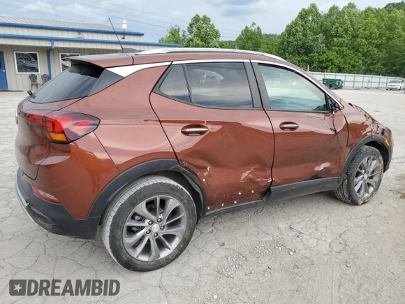 2020 Buick Encore GX Select with VIN KL4MMESLXLB088844, listed as a Copart auction lot 55501914 with 25,917 mi miles and Salvage title. Bid and sale history available at DreamBid. Image 3.