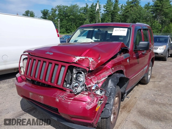 2012 Jeep Liberty Sport with VIN 1C4PJMAK0CW111376, listed as a IAAI auction lot 42571940 with 219,307 mi miles and . Bid and sale history available at DreamBid. Image 6.