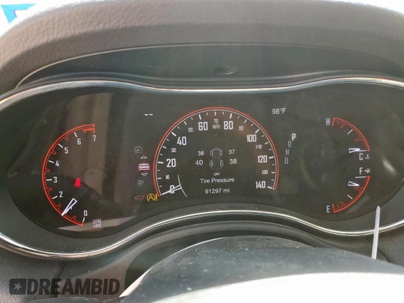 2018 Dodge Durango SXT with VIN 1C4RDHAG2JC439089, listed as a Copart auction lot 62329705 with 91,297 mi miles and Salvage title. Bid and sale history available at DreamBid. Image 9.