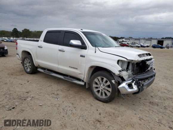 2017 Toyota Tundra 2WD Limited with VIN 5TFFW5F15HX224678, listed as a Copart auction lot 81339224 with 127,431 mi miles and Salvage Title. Bid and sale history available at carsss.com. Image 4.