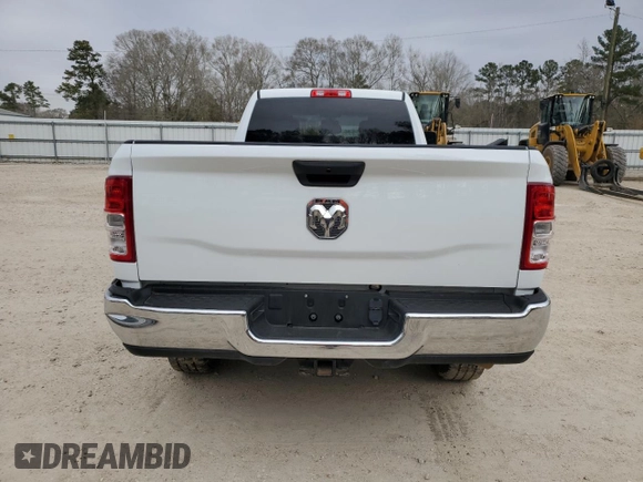 2023 Ram 2500 Tradesman with VIN 3C6UR5HL1PG539582, listed as a Copart auction lot 45081005 with 40,850 mi miles and Salvage Title. Bid and sale history available at carsss.com. Image 6.