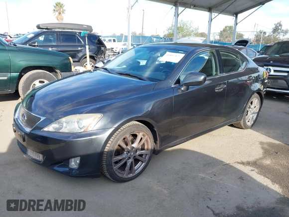 2008 Lexus IS 250 with VIN JTHBK262482061812, listed as a IAAI auction lot 41857127 with 129,361 mi miles and . Bid and sale history available at DreamBid. Image 2.