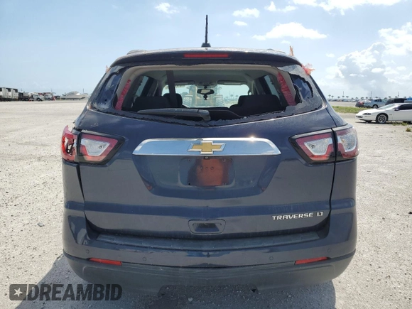 2016 Chevrolet Traverse LT with VIN 1GNKRGKDXGJ314029, listed as a Copart auction lot 52977355 with 141,922 mi miles and Salvage title. Bid and sale history available at DreamBid. Image 6.