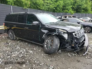 2021 Ford Expedition Max Limited с VIN 1FMJK2AT7MEA45525, выставлен на аукционе Copart как лот 58033705 с пробегом 90 599 миль миль и Списание • Salvage title. История ставок и продаж доступна на DreamBid. Изображение 4.