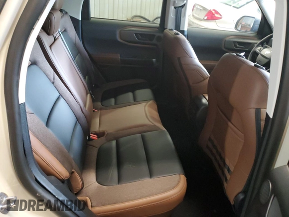 2025 Ford Bronco Sport Outer Banks with VIN 3FMCR9CN6SRE17295, listed as a Copart auction lot 55597115 with 338 mi miles and Salvage title. Bid and sale history available at DreamBid. Image 11.