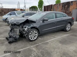2012 Volkswagen CC Sport PZEV with VIN WVWMP7AN0CE541220, listed as a Copart auction lot 53468225 with 91,689 mi miles and Salvage Title. Bid and sale history available at carsss.com. Image 1.