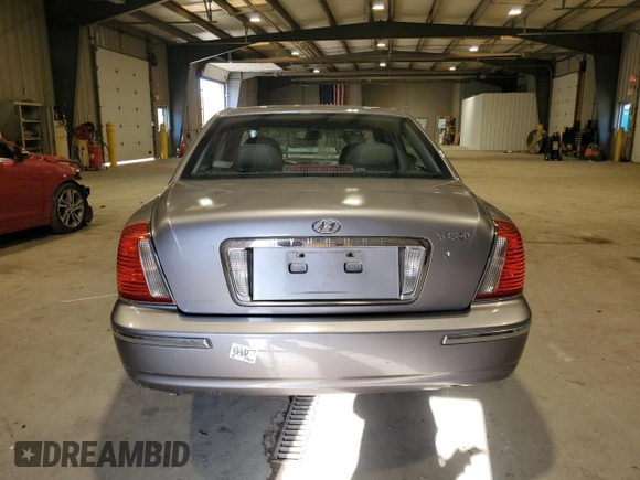 2005 Hyundai XG with VIN KMHFU45E55A421137, listed as a Copart auction lot 54875565 with 58,818 mi miles and Clean Title. Bid and sale history available at carsss.com. Image 6.