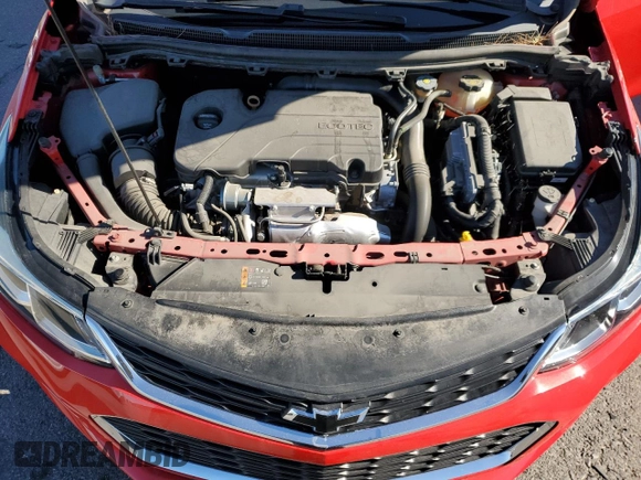 2018 Chevrolet Cruze LS with VIN 1G1BC5SM4J7224242, listed as a Copart auction lot 41511795 with 63,646 mi miles and Salvage Title. Bid and sale history available at DreamBid. Image 11.