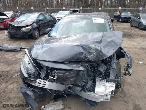 2018 Honda Civic Sedan LX with VIN 2HGFC2F54JH577466, listed as a IAAI auction lot 41633333 with 83,583 mi miles. Bid and sale history available at carsss.com. Image 12.