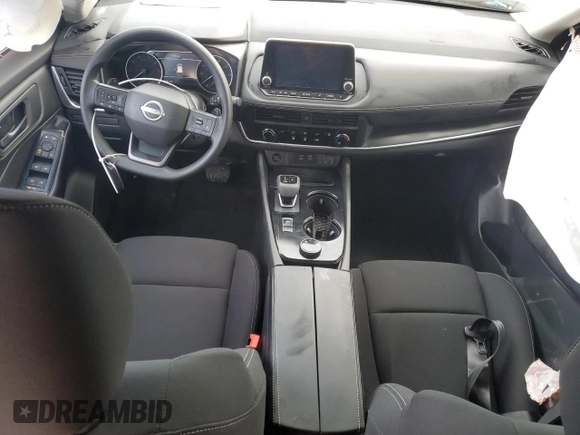 2025 Nissan Rogue S z VIN 5N1BT3AB8SC765522, wystawiony jako Copart lot #88265865 z przebiegiem 3 615 mil mil oraz Szkoda całkowita • Salvage title. Historia ofert i sprzedaży dostępna na DreamBid. Obrazek 8.