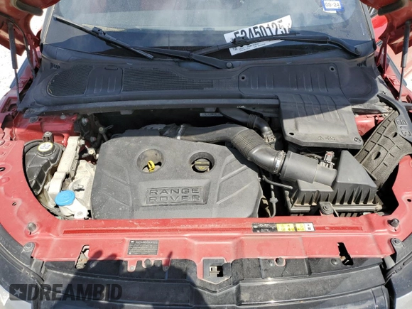 2014 Land Rover Range Rover Evoque Dynamic with VIN SALVT2BG5EH862036, listed as a Copart auction lot 53450125 with 143,807 mi miles and Salvage title. Bid and sale history available at DreamBid. Image 11.