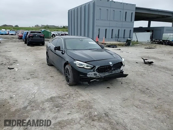2023 BMW 2 Series 228i with VIN WBA53AK02P7M11964, listed as a Copart auction lot 85851124 with 51,165 mi miles and Salvage Title. Bid and sale history available at carsss.com. Image 10.