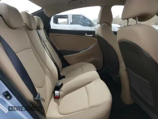 2012 Hyundai Accent GLS with VIN KMHCU4AE7CU138100, listed as a Copart auction lot 50828095 with 60,177 mi miles and Salvage Title. Bid and sale history available at carsss.com. Image 10.
