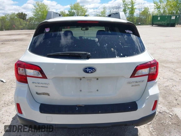 2015 Subaru Outback Limited с VIN 4S4BSENC5F3312546, выставлен на аукционе IAAI как лот 42324662 с пробегом 175 087 миль миль и . История ставок и продаж доступна на DreamBid. Изображение 16.