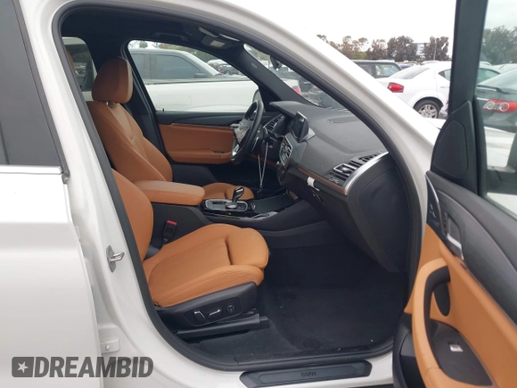 2024 BMW X3 sDrive30i with VIN 5UX43DP00R9W45986, listed as a IAAI auction lot 42202682 with 5,054 mi miles and . Bid and sale history available at DreamBid. Image 5.