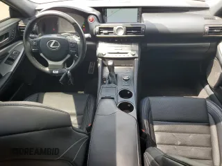 2018 Lexus RC with VIN JTHS85BC3J5004469, listed as a Copart auction lot 53468235 with 61,949 mi miles and Salvage Title. Bid and sale history available at carsss.com. Image 8.