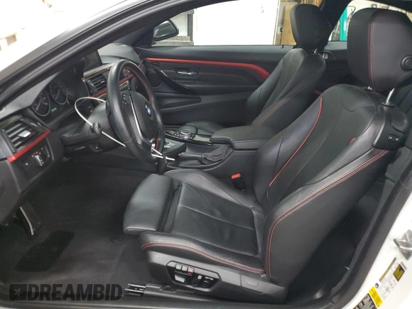 2014 BMW 4 Series 428i xDrive with VIN WBA3N5C52EF715673, listed as a Copart auction lot 85429034 with 74,547 mi miles and Salvage Title. Bid and sale history available at DreamBid. Image 7.