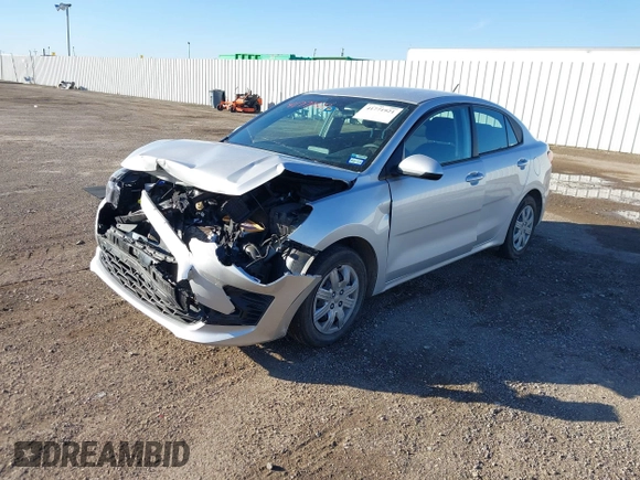 2023 Kia Rio LX with VIN 3KPA24AD9PE618894, listed as a IAAI auction lot 41771921 with 37,209 mi miles. Bid and sale history available at carsss.com. Image 2.