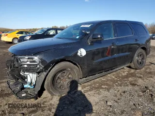 2023 Dodge Durango Pursuit z VIN 1C4RDJFG1PC638725, wystawiony jako Copart lot #43041315 z przebiegiem Nie podano mil oraz Szkoda całkowita • Salvage title. Historia ofert i sprzedaży dostępna na DreamBid. Obrazek 1.