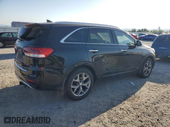2017 Kia Sorento SX with VIN 5XYPKDA58HG238887, listed as a Copart auction lot 57353155 with 72,914 mi miles and Salvage title. Bid and sale history available at DreamBid. Image 3.