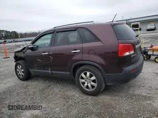 2013 Kia Sorento LX with VIN 5XYKT4A20DG314559, listed as a Copart auction lot 85943334 with 166,771 mi miles and Salvage title. Bid and sale history available at DreamBid. Image 2.