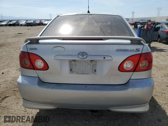 2006 Toyota Corolla CE with VIN 1NXBR30E86Z600113, listed as a Copart auction lot 54747345 with 294,018 mi miles and Salvage Title. Bid and sale history available at DreamBid. Image 6.