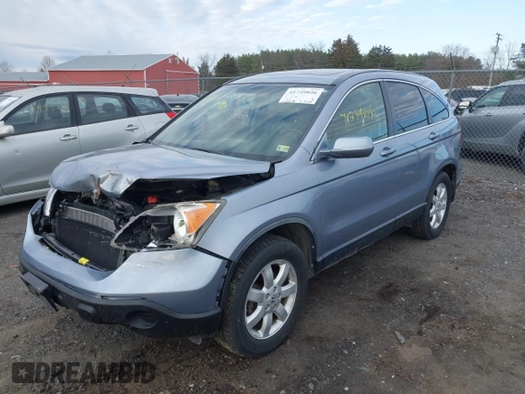 2008 Honda CR-V EX-L with VIN JHLRE48748C057560, listed as a IAAI auction lot 41749846 with 215,039 mi miles. Bid and sale history available at carsss.com. Image 2.