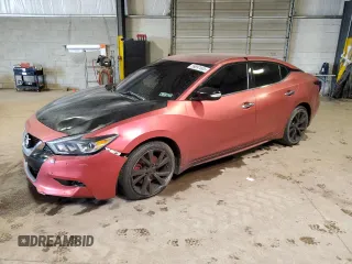 2017 Nissan Maxima SL with VIN 1N4AA6AP1HC419197, listed as a Copart auction lot 59897605 with 88,171 mi miles and Salvage title. Bid and sale history available at DreamBid. Image 1.